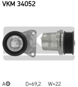 Поликлиновойремень / комплект SKF для FORD MONDEO III (B5Y) 1.8 16V